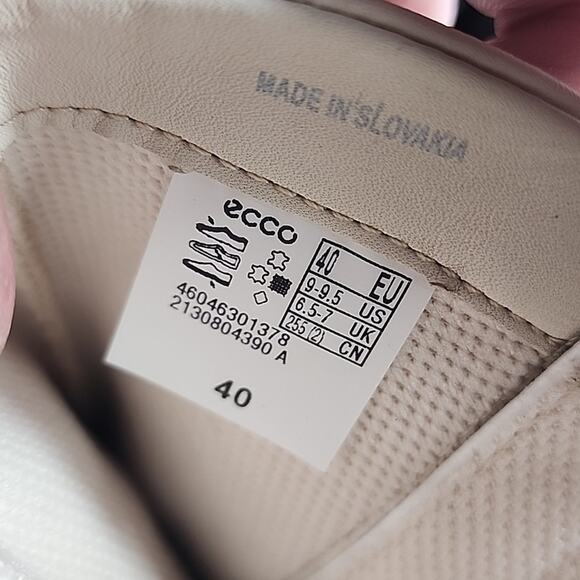 ECCO TREDTRAY COLOR LIMESTONE VELCRO STRAPS ZIPPER MOTO FASHION BOOT WOMEN'S 40 - Picture 2 of 16